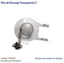 Imagen de PERA DESCARGA CISTERNA TRANSPARENTE 2" 50MM